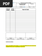 PLANTILLA MANUAL CALIDAD ISO 2015 Ejemplo