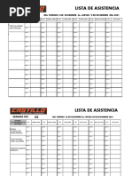 Registro de Asistencia 2023 Semana 48