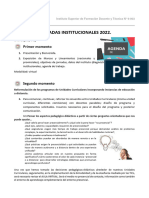 9003 - Grilla Actividades de Jornadas - Marzo 2022