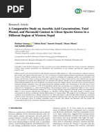 A Comparative Study On Ascorbic Acid Concentration, Total Part2