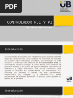 Controlador P, I y PI