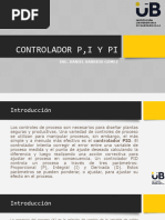 Controlador P, I y PI