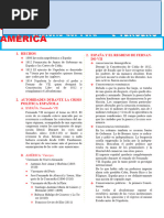 La Independencia de América para Tercer Grado de Secundaria