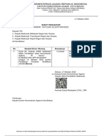 17 Okt 2023 Surat Pengantar Pendataan Penilaian Stratifikasi UKSM (Revisi) Gabung