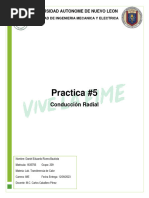 Practica #5 - Transferencia de Calor