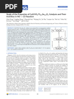 Study of The Properties of CuO/VOx/Ti0.5Sn0.5O2 Catalysts and Their Activities in NO Þ CO Reaction