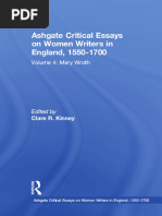 Ashgate Critical Essays Mary Wroth