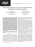 Brain Tumor Detection Using Deep Neural Network