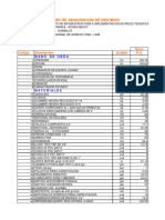 Calendario Valorizado de in