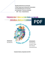 Fundamentos Pedagogicos de La Promocion de La Educacion para La Salud