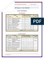 Electrical Engineering Programs 4-Years Study Plans