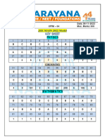 Xi Iit Ic & Ir Cftm-04!6!11 2023 Key & Solution