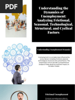 The Dynamics of Unemployment Analyzing Frictional Seasonal Technological Structure