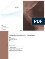 AOSpine - Afecciones Inflamatorias, Metabólicas y Genéticas - Espondilitis Anquilosante - Osteotomías