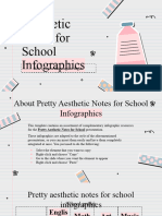 Pretty Aesthetic Notes For School Infographics by Slidesgo