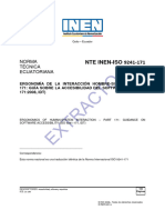 Nte Inen Iso 9241-171 Extracto