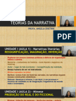 Teorias Da Narrativa - Síntese Do Conteúdo - Slides Com Vídeo