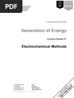 Electrochemistry Lecture Module