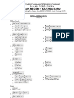 Lembar Kerja SIswa Matematika Kelas XII IPA