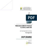 SHOP DRAWING - Jembatan Titian Bajo, Dongkala Kabaena 2023