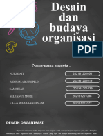 Desain & Budaya Organisasi Kelompok 7