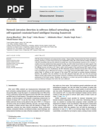 Network Intrusion Detection in Software de - Fined Networking With Self-Organized Constraint-Based Intelli - Gent Learning Framework