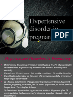 Hypertensive Disorders in Pregnancy