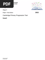 English: Cambridge Primary Progression Test