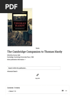 Dokumen - Pub The Cambridge Companion To Thomas Hardy 0521566924 9780521566926