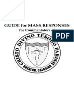 Guide For Mass Responses