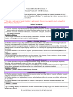 Self Reflection Clinical Practice Evaluation 3