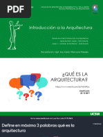 Introducción A La Arquitectura