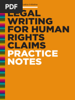 Litigation Practice Note Writing 20180427