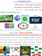 Types of EIA