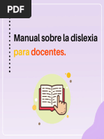 Manual Sobre La Dislexia para Docentes