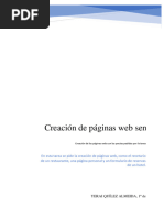 Ejemplo de Páginas Web Sencillas