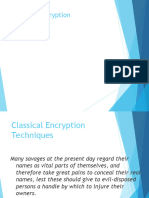 Lecture 2 Classical Encryption Techniques