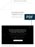 Os Nodos Por Signo e Casa - Orientação Energética