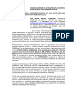 Solicito Extincion y Otorgamiento de Licencia de Uso de Agua Por Cambio de Titular 01