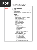 Subjects Portions: English