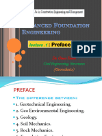 Advanced Foundation Engineering - Over View