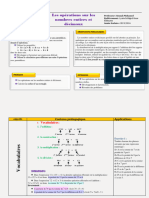 Les Operations Sur Les Nombres Entiers Et Decimaux