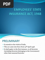 Employees' State Insurance Act, 1948