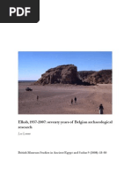 El-Kab, 1937-2007, 70 Years of Belgian Archeological Research - Luc Limme