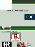 FOLLOWERSHIP