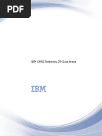 IBM SPSS Statistics Brief Guide