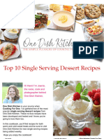 One Dish Kitchen Dessert Cookbook