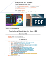 Liste Des Logiciel Pour Linux Kde
