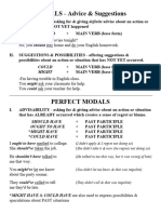 02modals For Advice&suggestions