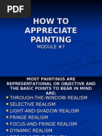 How To Appreciate Painting